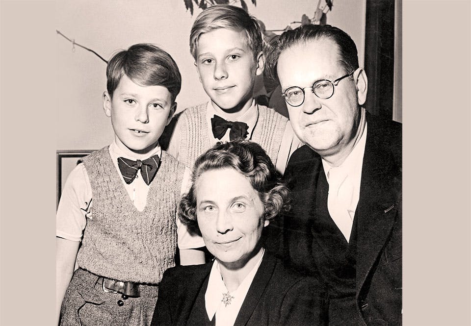 tage erlander familj aina bo sven 1946